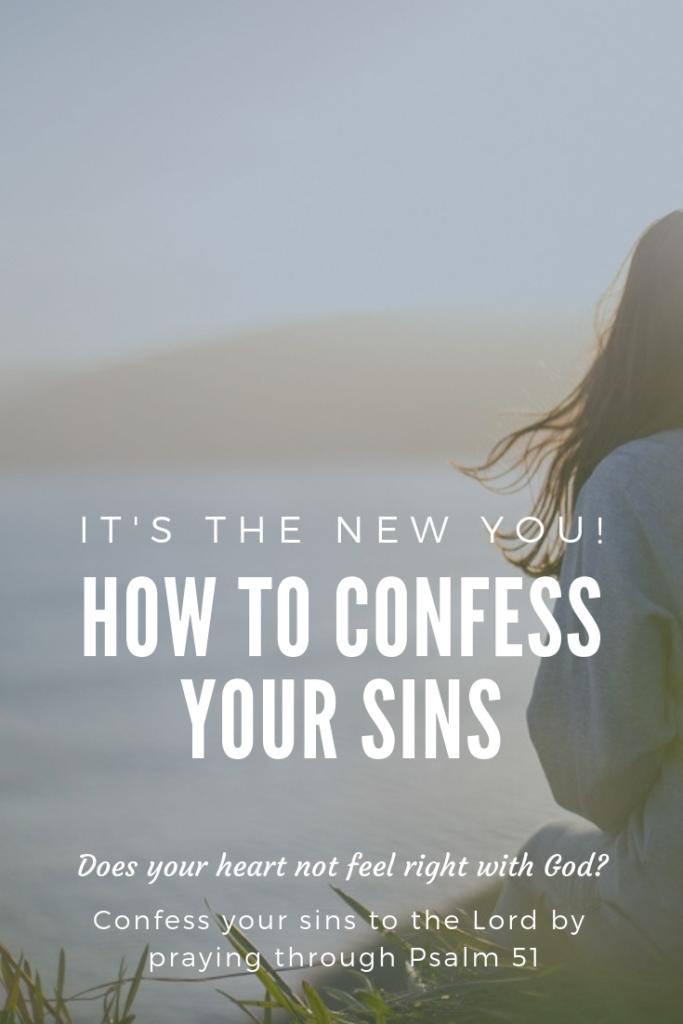 How to Confess Your Sins to the Lord